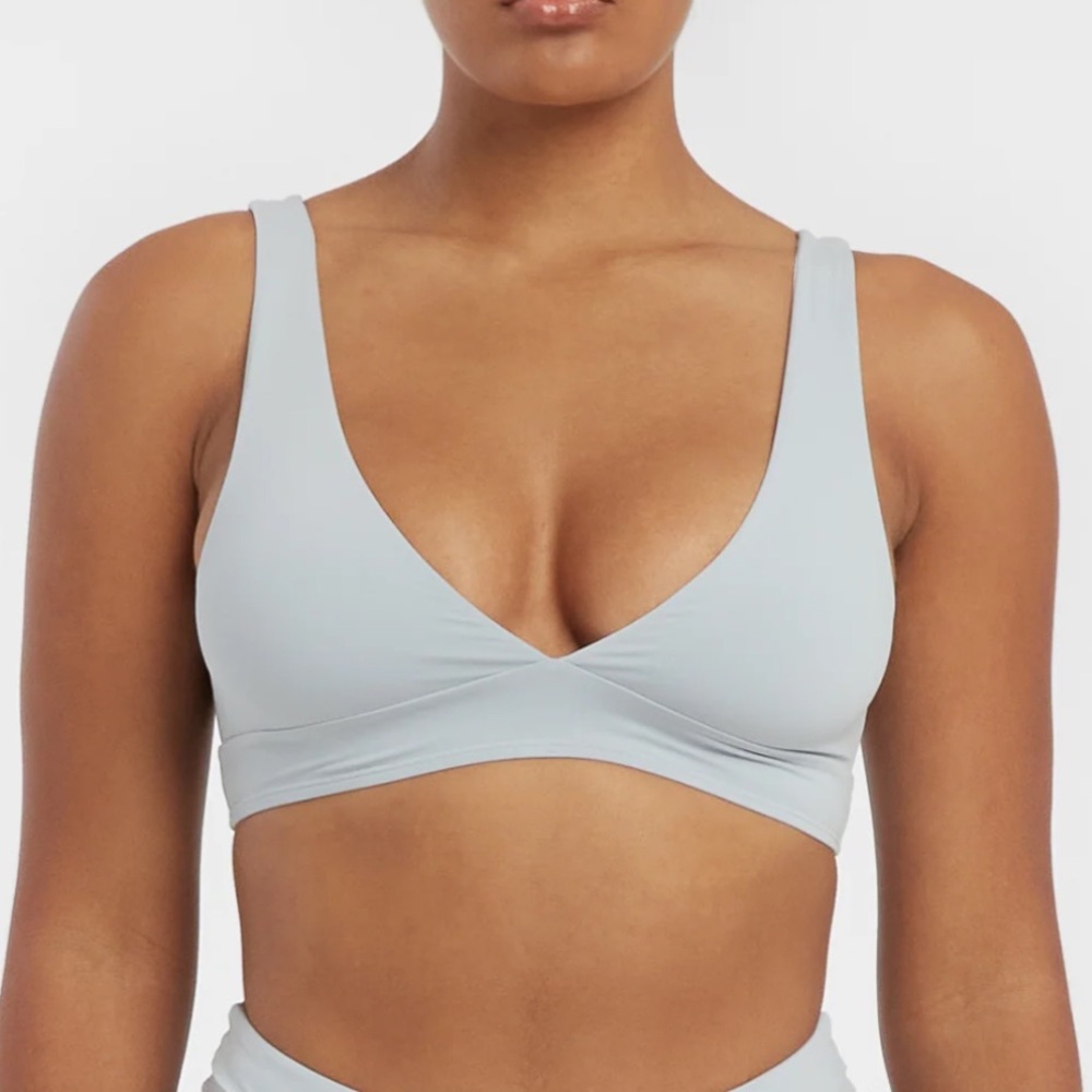 Riot Swim Lark Bikini Top, Sky